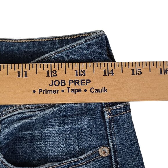 American Eagle Jeans Women 6 28x30 Low Rise Kick Boot Medium Wash VTG * - Picture 11 of 14